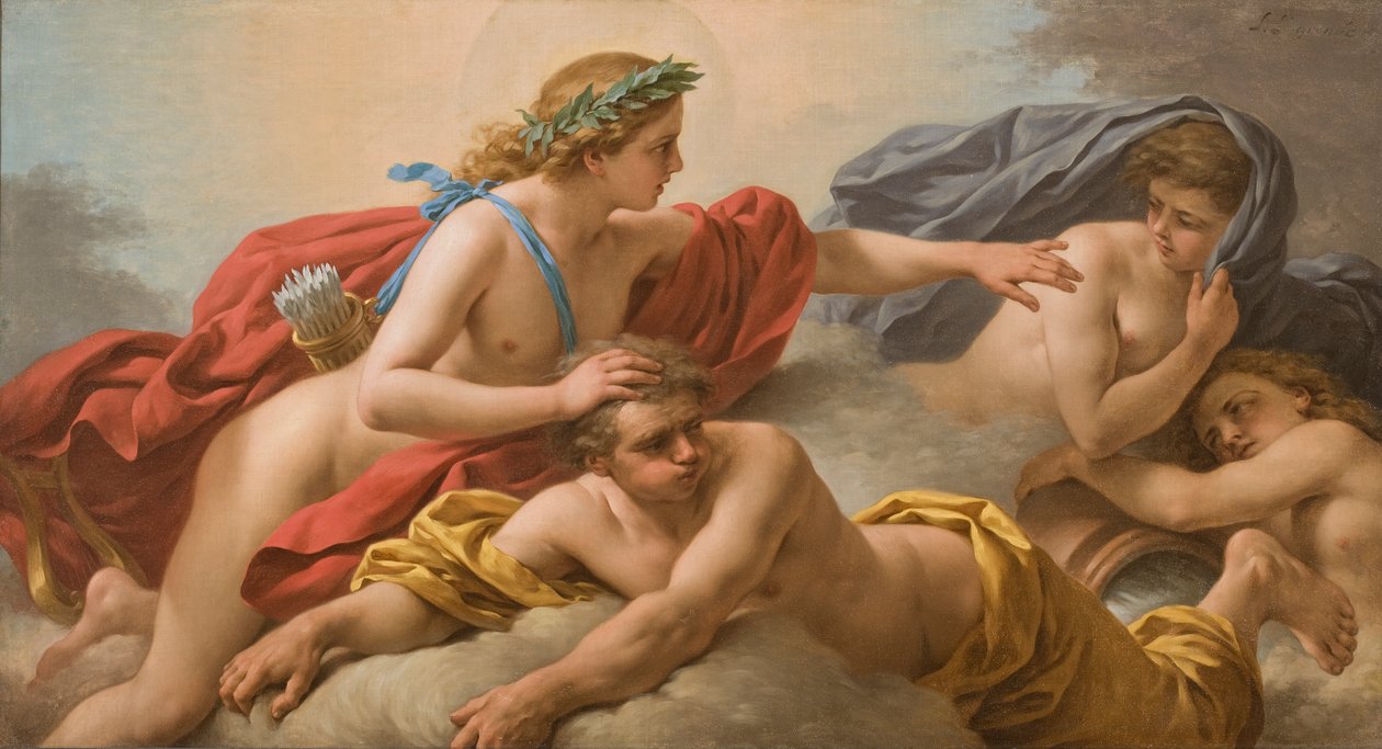 poledne, 1772 od Louis Jean François Lagrenée