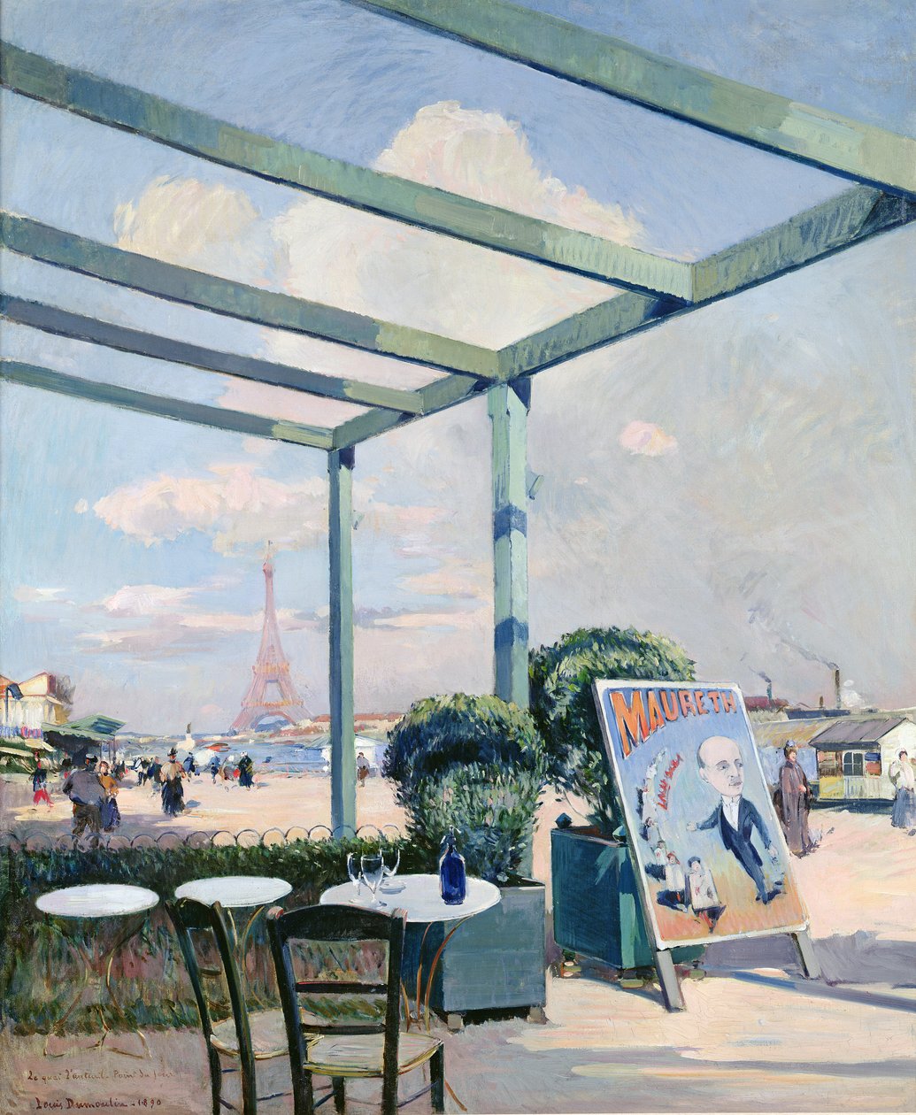 Řeka v Auteuil v 