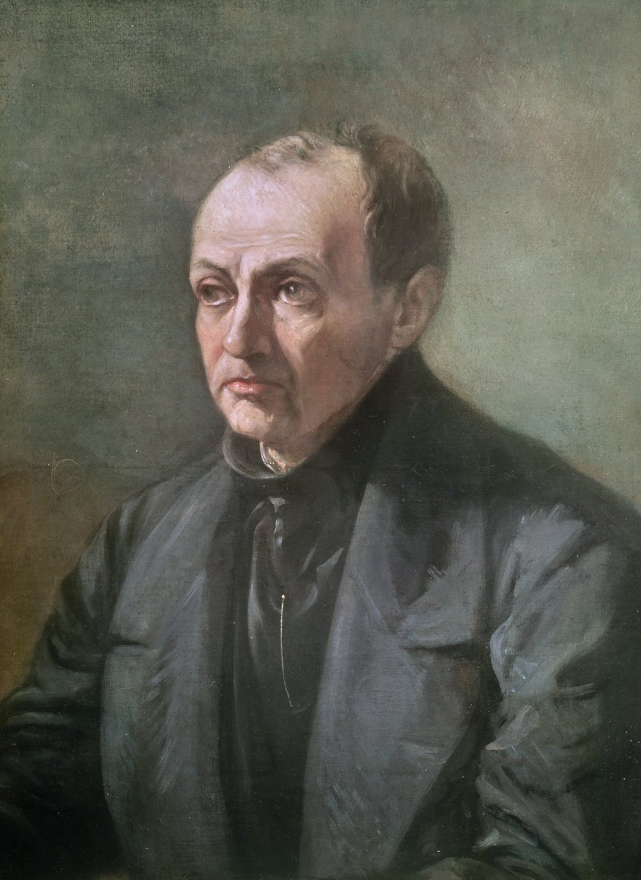Auguste Comte (1798-1857) od Louis Jules Etex