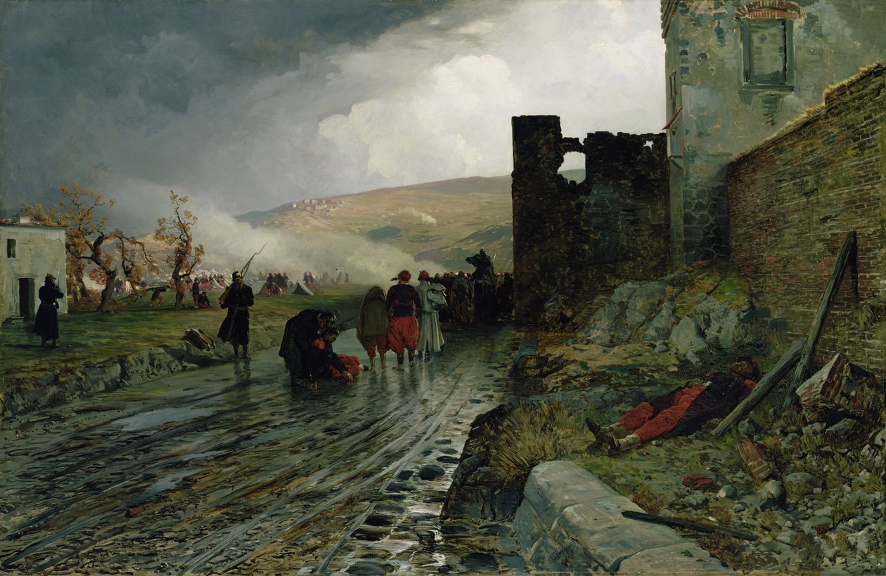 Přeprava vězňů po dobytí Met v roce 1870, 1872 od Louis Kolitz