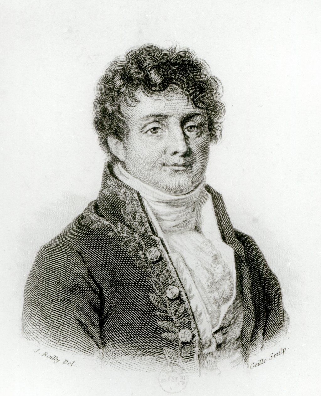 Portrét Josepha Fouriera (1768-1830) od Louis Leopold Boilly