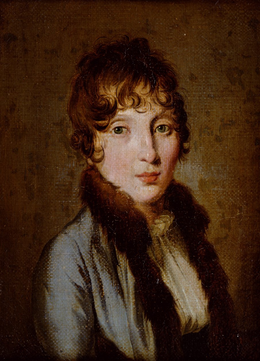 Portrét mladé ženy od Louis Leopold Boilly