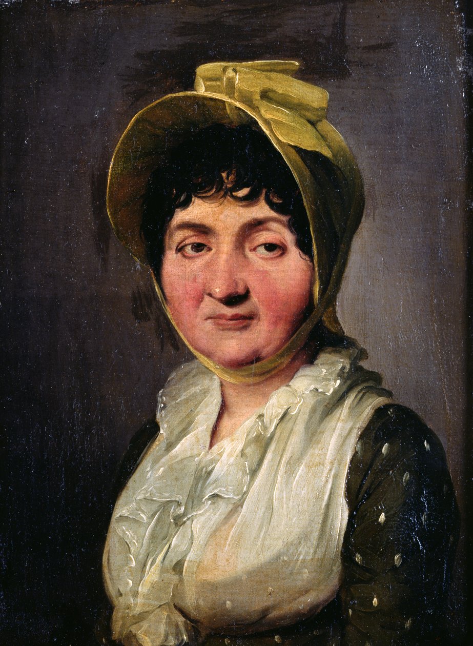 Portrét staré ženy od Louis Leopold Boilly