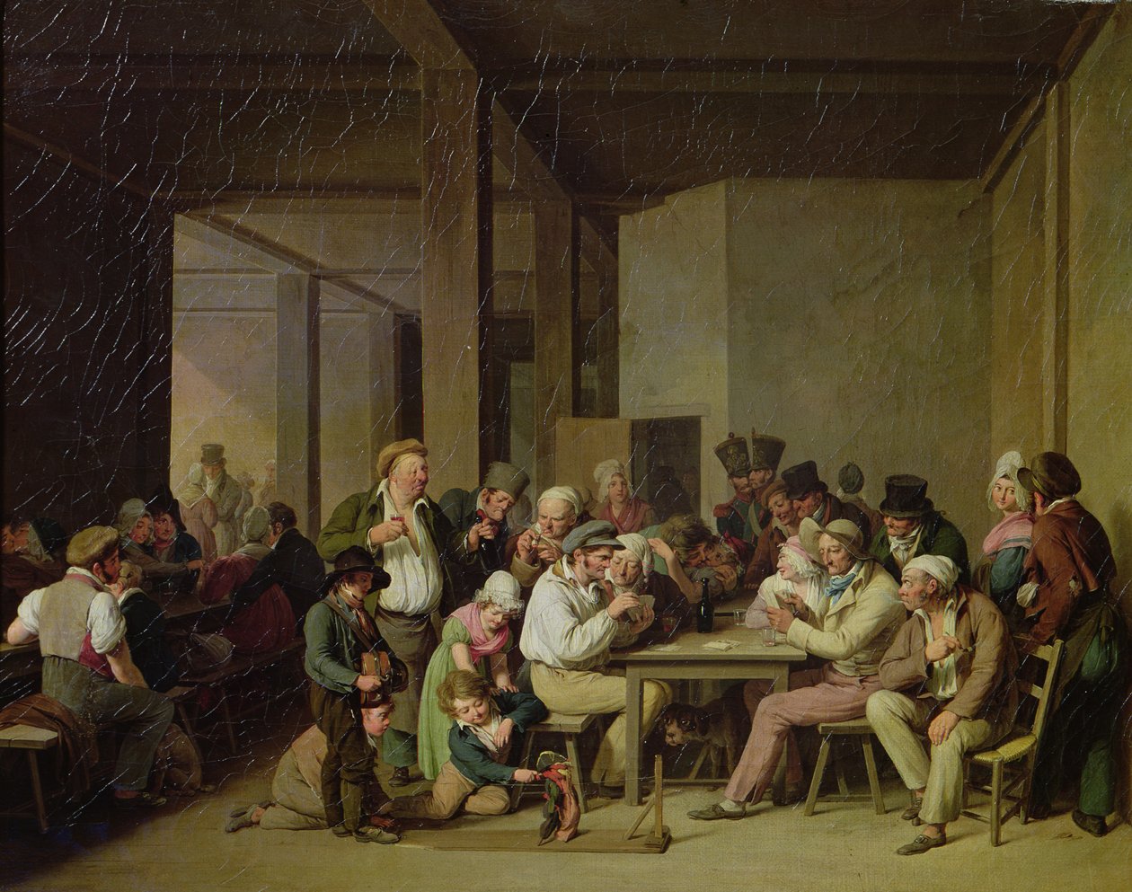 Hostinská scéna od Louis Leopold Boilly