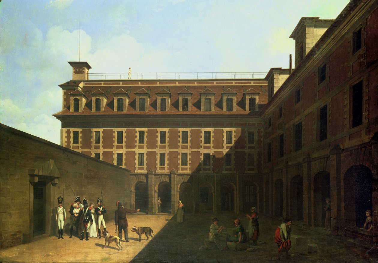Vězení Madelonnettes od Louis Leopold Boilly