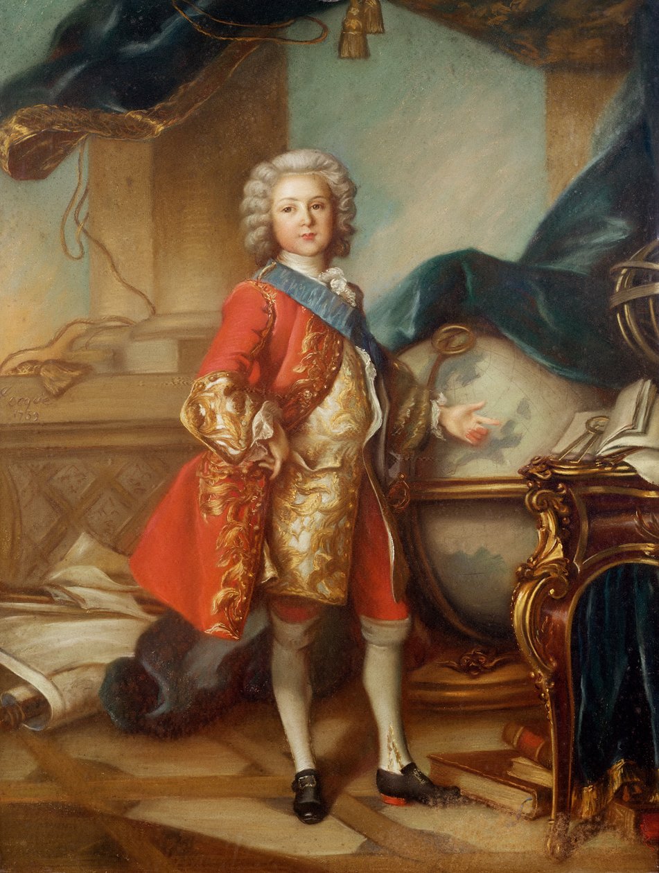 Dauphin Charles-Louis (1729-65) z Francie od Louis Tocqué