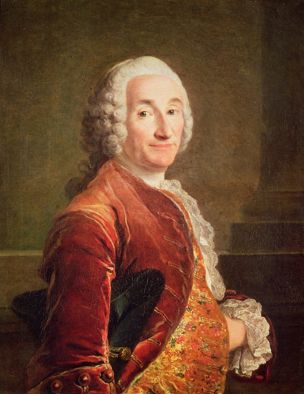 Louis Francois Armand de Vignerot du Plessis (1696-1788) vévoda z Richelieu od Louis Tocqué