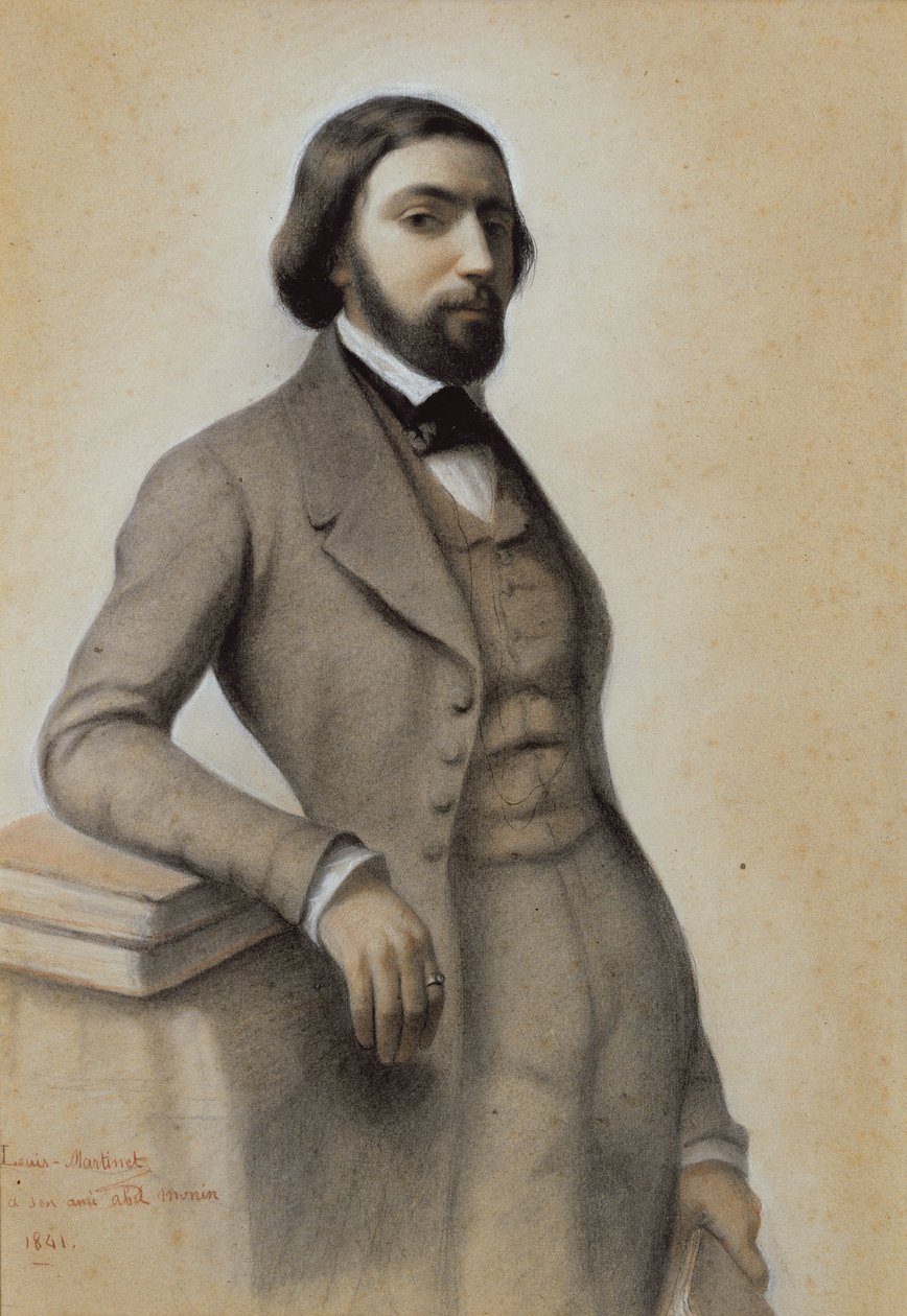 Portrét Mignon, 1841 od Louis Martinet