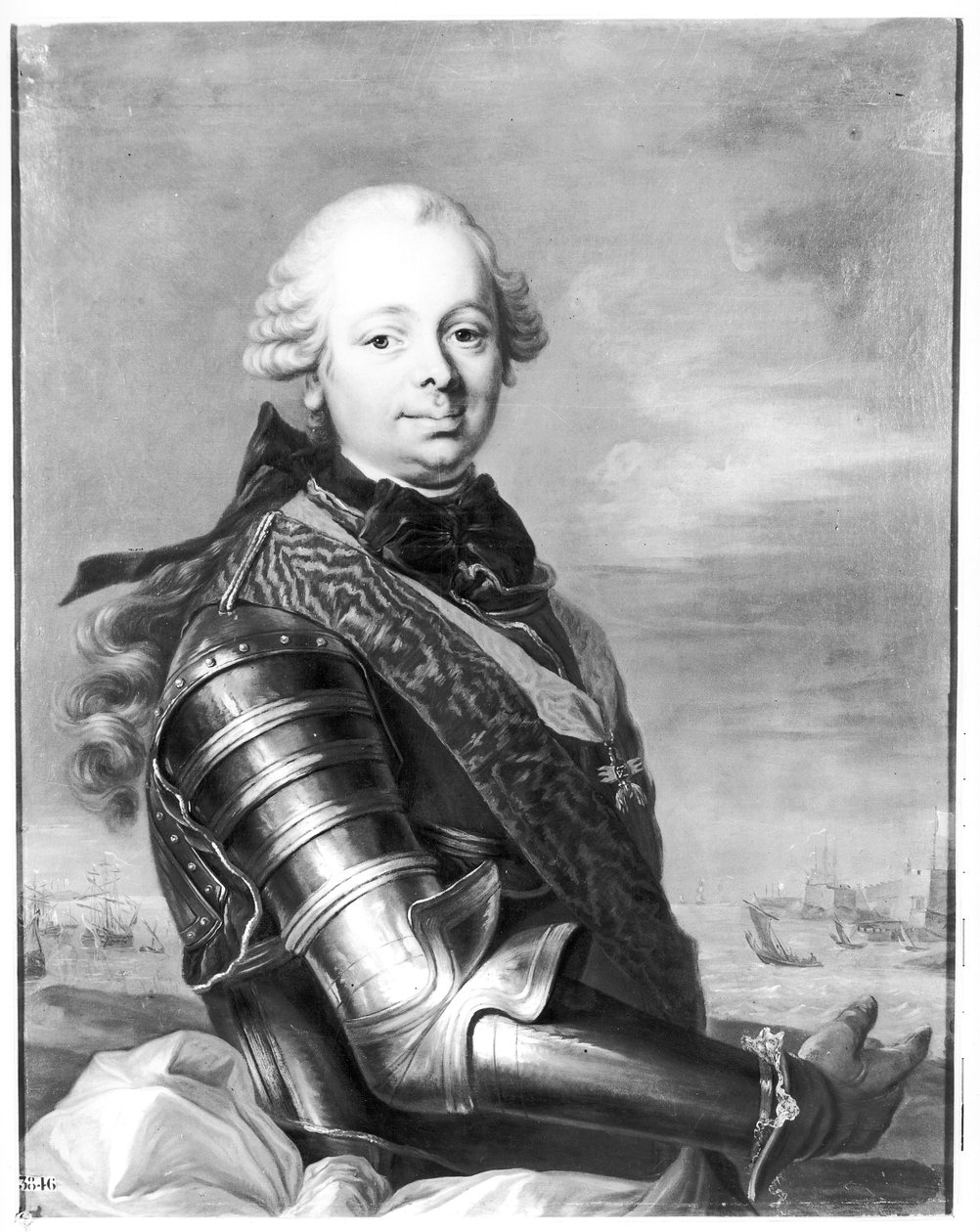 Portrét Etienne-Francoise, vévody z Choiseul (1719-85) od Louis Michel van Loo