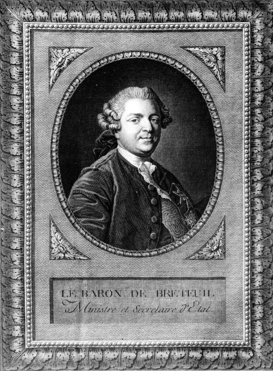 Portrét Louis Auguste le Tonnelier (1730-1807), baron z Breteuil od Louis Michel van Loo