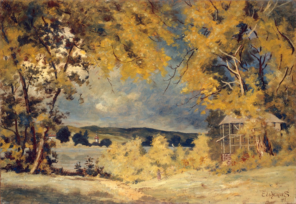 Krajina, Binghamton, New York, 1907 od Louis Michel Eilshemius