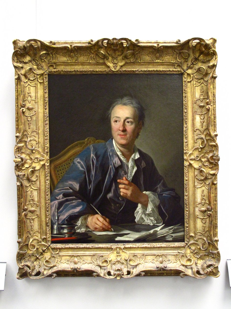 Portrét Denise Diderota (1713-1784) od Louis Michel van Loo