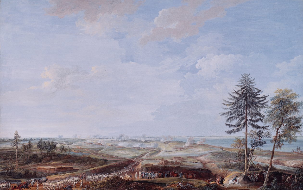Obléhání Yorktownu v roce 1781, 1784 od Louis Nicolas van Blarenberghe