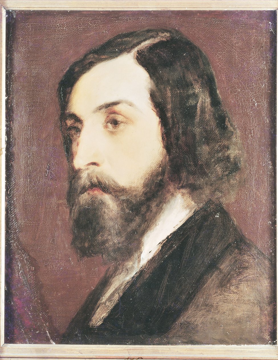 Portrét Alfreda de Musseta (1810-57) od Louis Picard