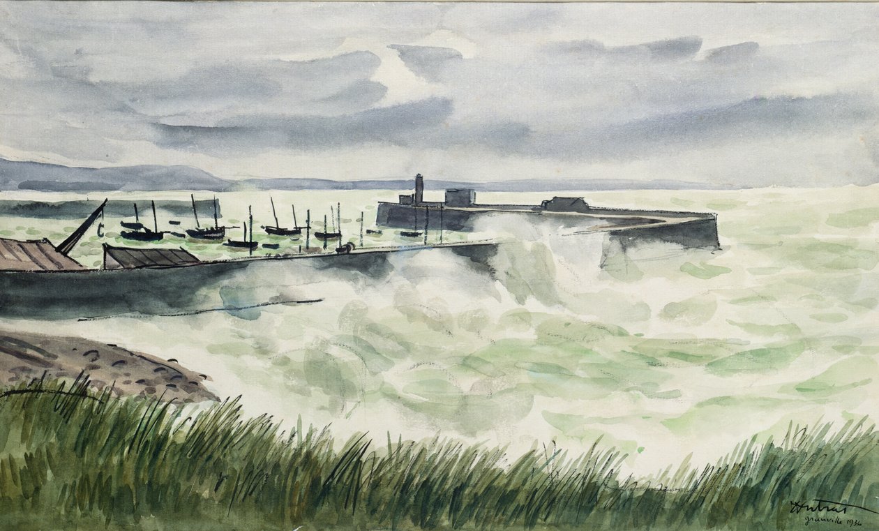 Granville, Sea Effect, 1936 od Louis Robert Antral