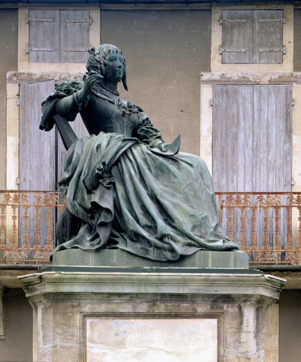 Markýza de Sevigne (1626-1696) 1857-59 (bronz) od Louis Rochet