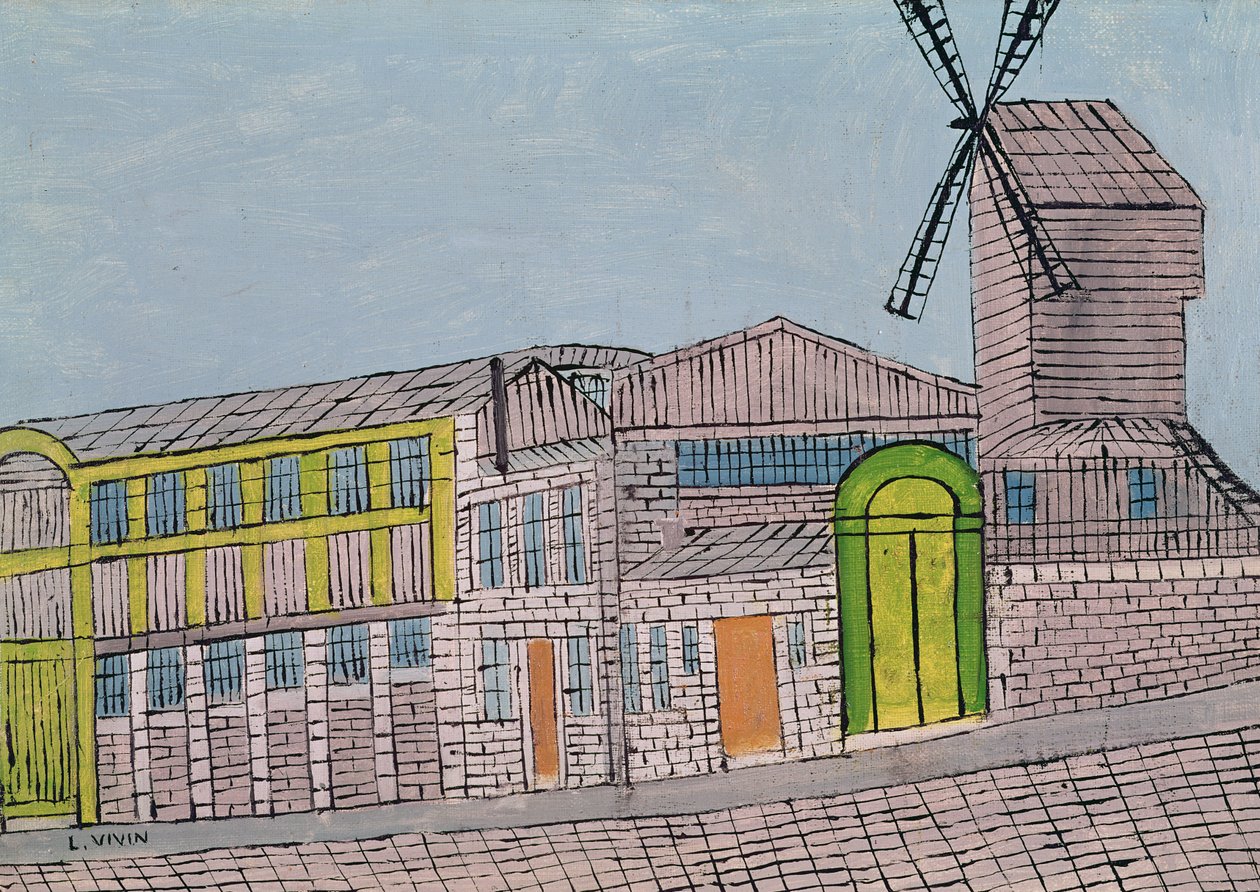 Moulin de la Galette, 1926 od Louis Vivin