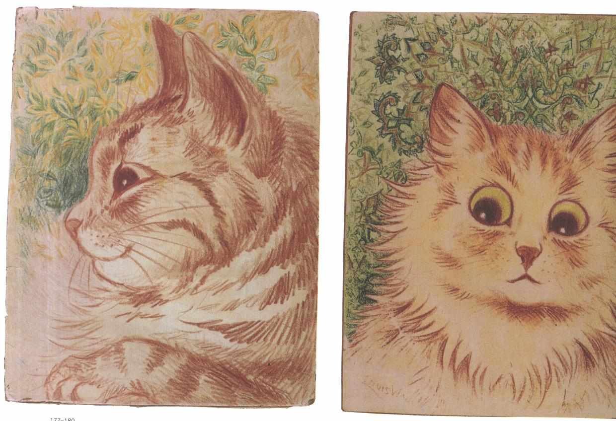 Katzenn Angličtina: Catsn od Louis Wain