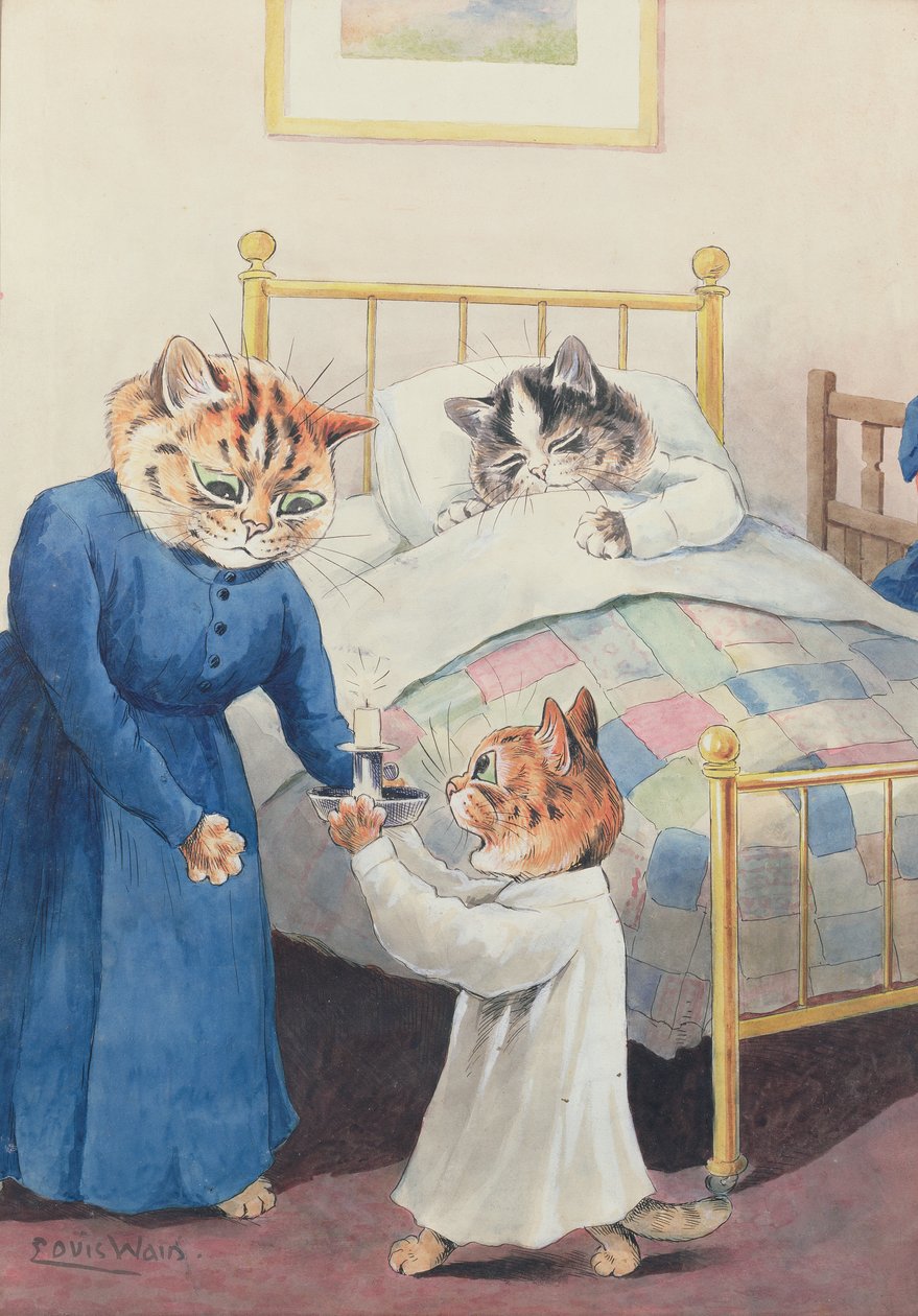 Před spaním od Louis Wain