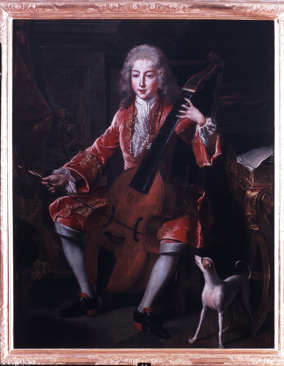 Portrét Maximiliena-Emmanuela, Chevaliera de Bavière (1695-1747), syna Maximiliana II. Emanuela, bavorského kurfiřta a jeho milenky Agnes Le Louchier od Louis de Silvestre