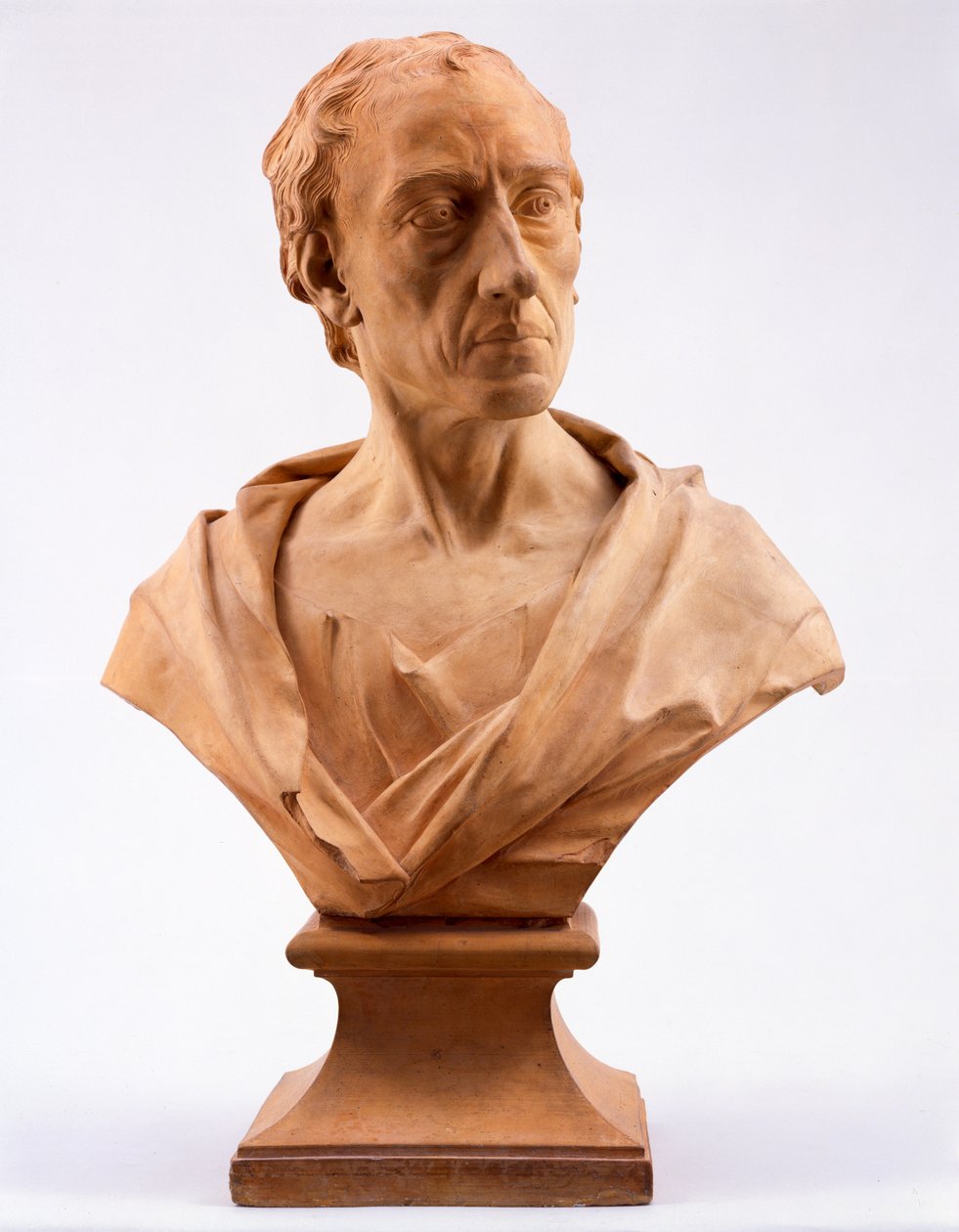 Alexander Pope (terakota) od Louis Francois Roubillac