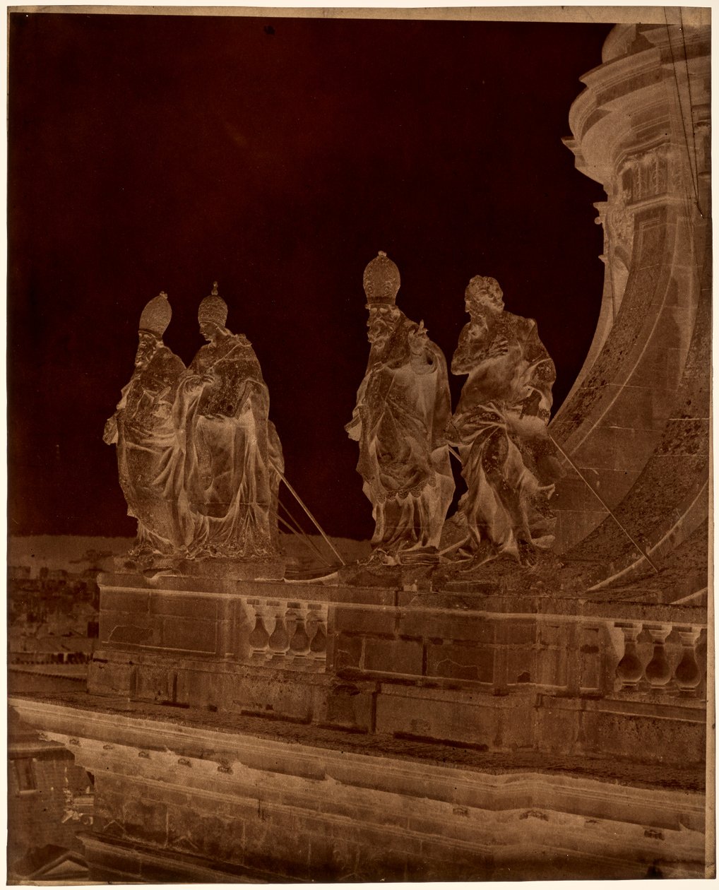 Čtyři sochy ve Versailles od Louis-Rémy Robert