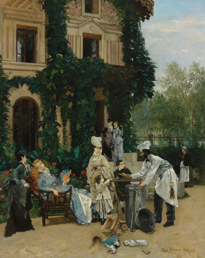  Krepový stroj od Louis Robert Carrier Belleuse