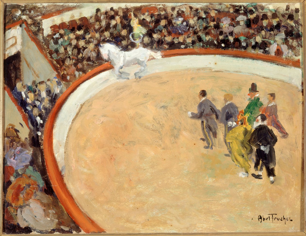Francouzsky: Le cirque Médrano, boulevard Rochechouard od Louis Abel Truchet
