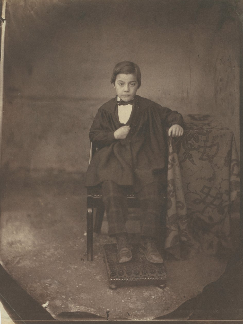 Portrét mladého chlapce od Louis Adolphe Humbert de Molard