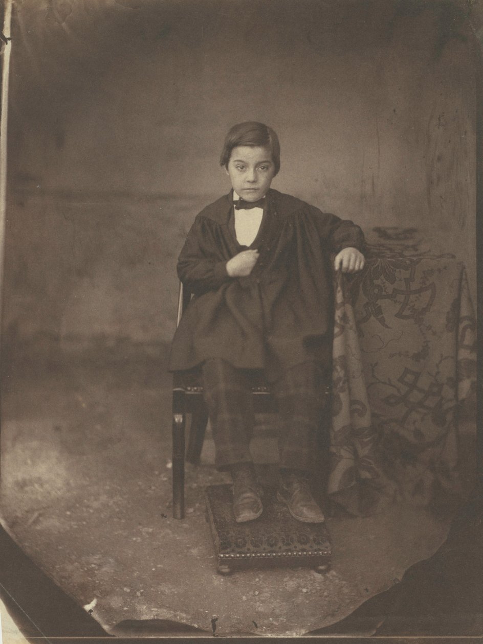 Portrét mladého chlapce, c. 1848. od Louis Adolphe Humbert de Molard