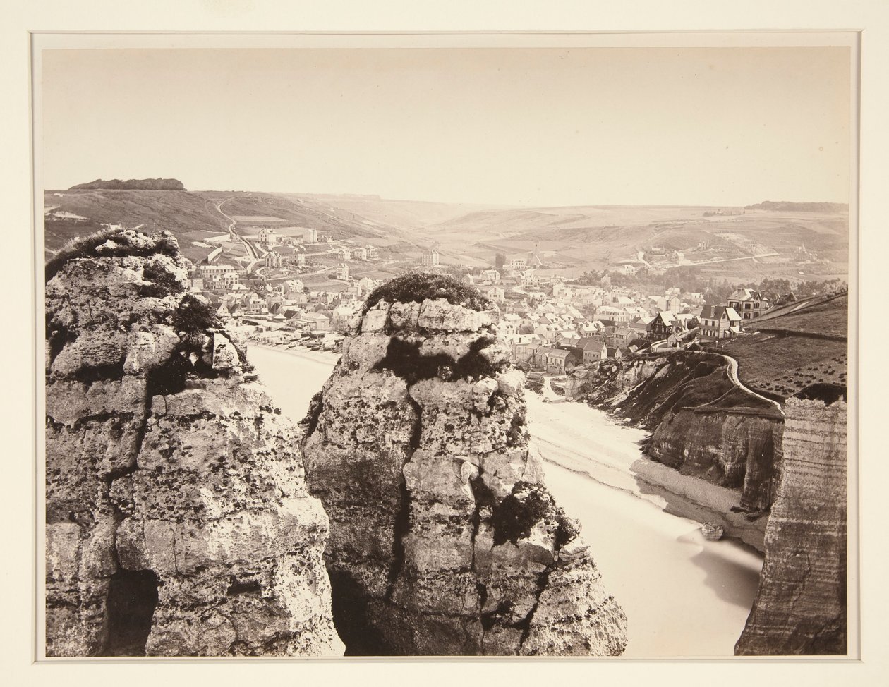 Etretat od Louis Alphonse Davanne