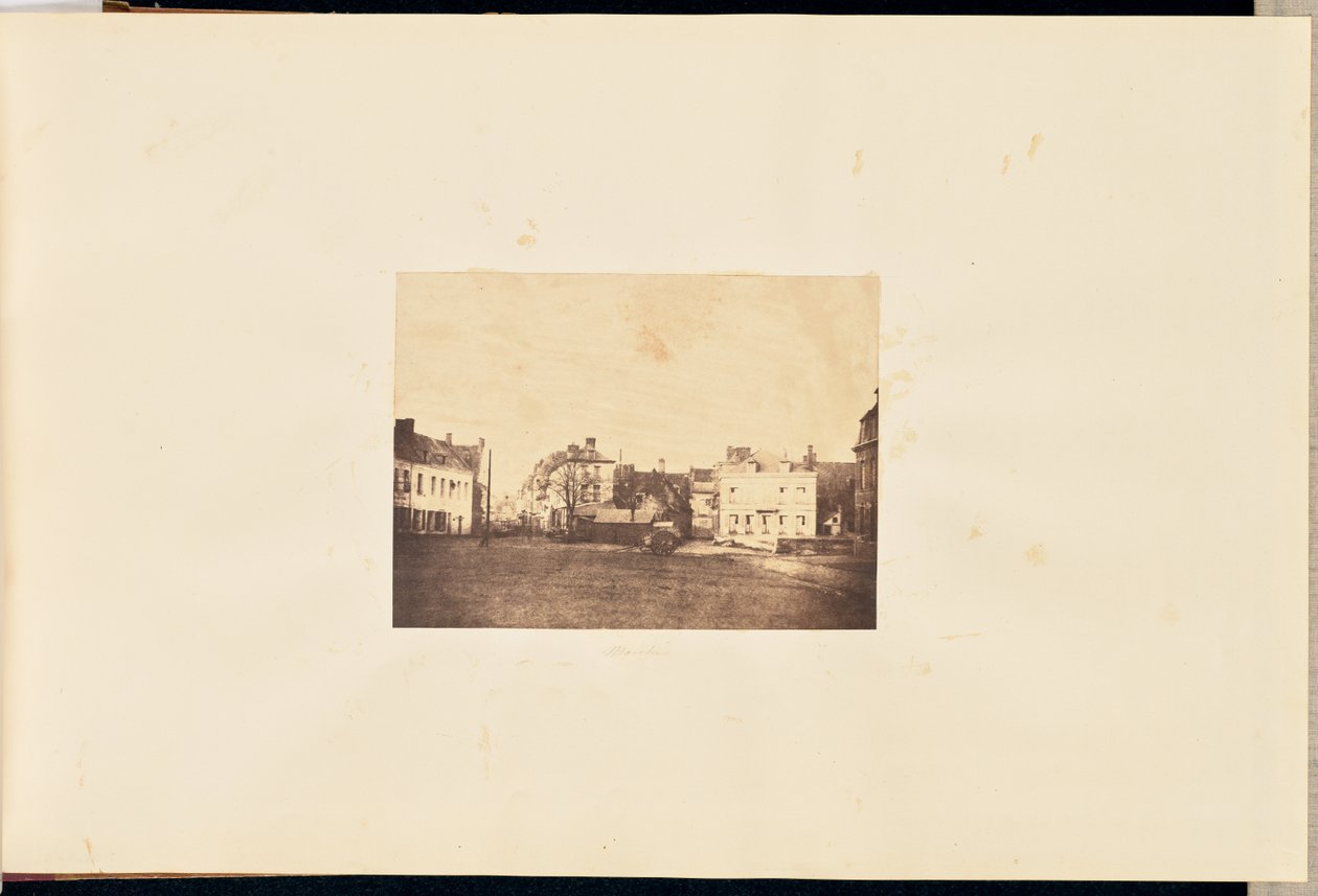 Marché od Louis Alphonse Davanne
