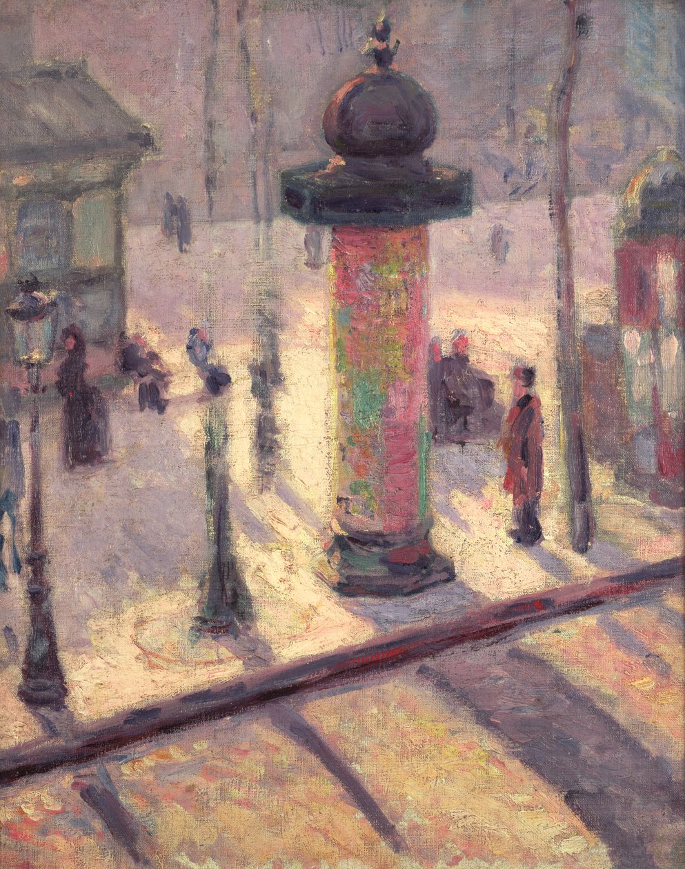 Kiosek na bulváru Clichy, 1886-7 od Louis Anquetin