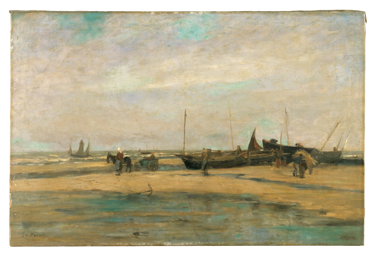 Přímořská krajina v De Panne od Louis Artan