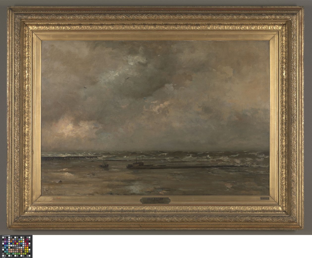 Přímořská krajina v De Panne od Louis Artan de Saint Martin