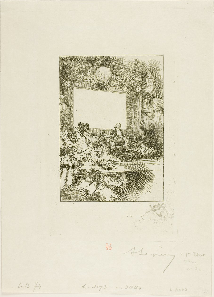 V Chat Noir od Louis Auguste Lepère
