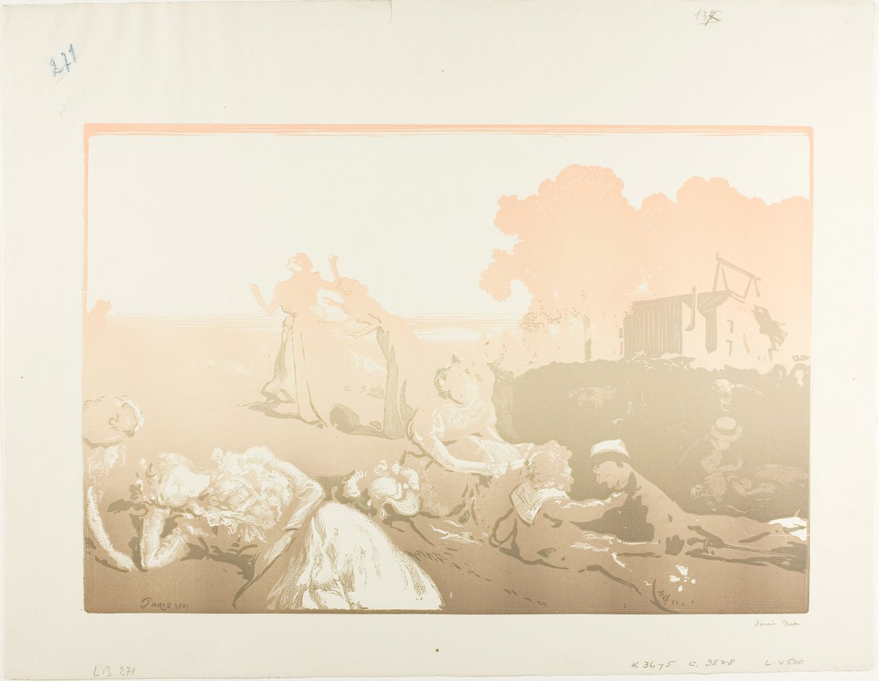 Moderní bukolické od Louis Auguste Lepère