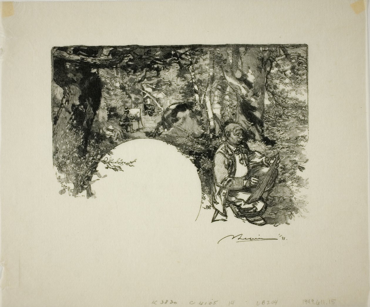 Malíři od Louis Auguste Lepère