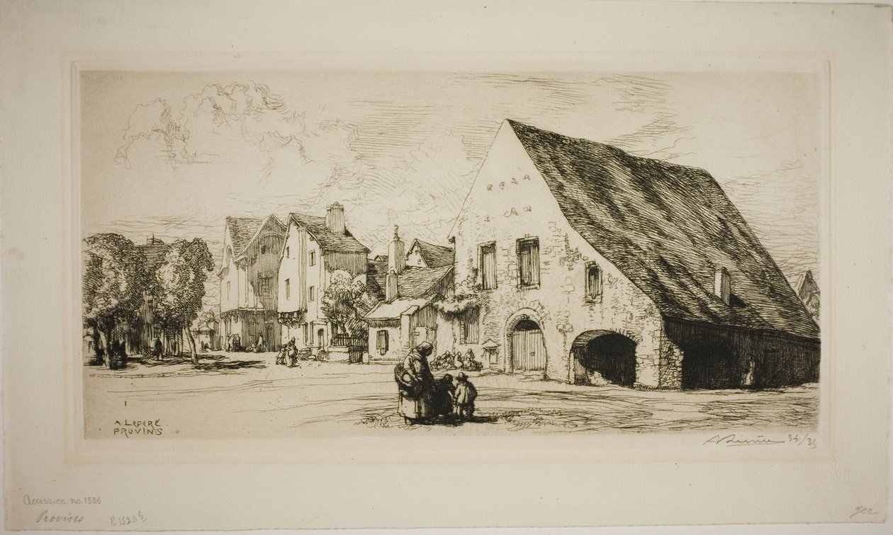 Provins od Louis Auguste Lepère