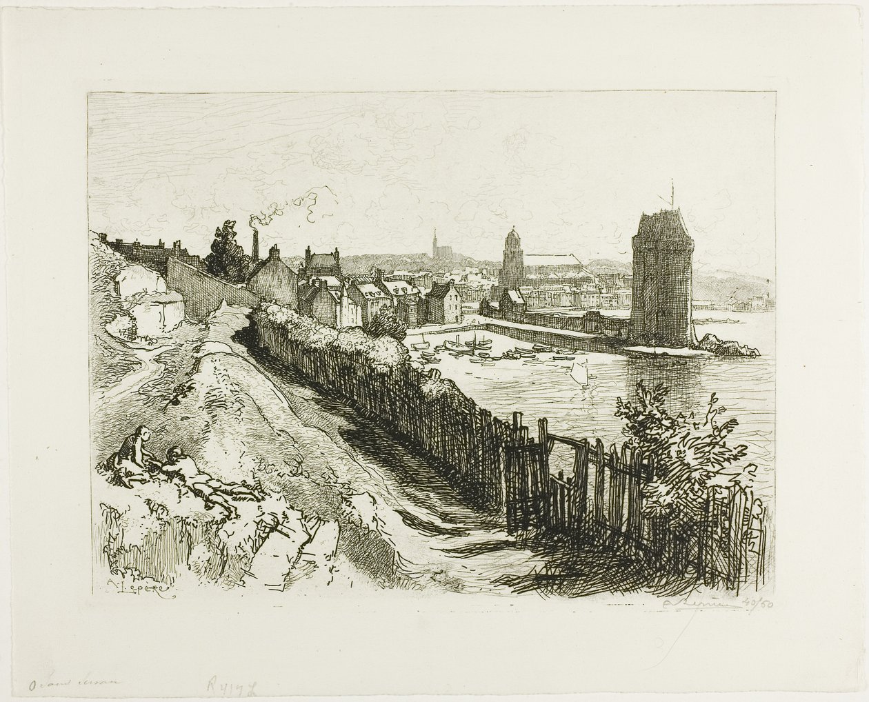 Saint-Servan od Louis Auguste Lepère