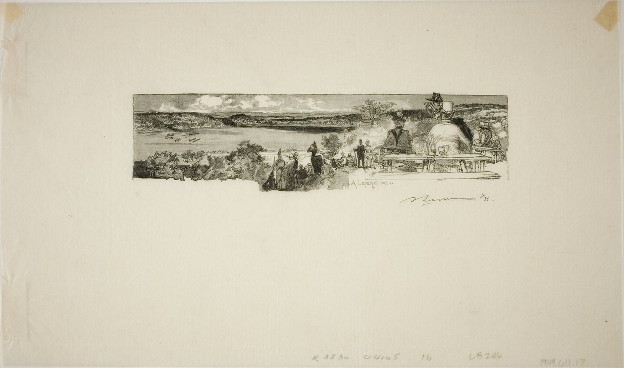 Sole Valley od Louis Auguste Lepère