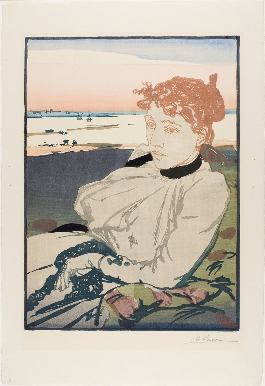 Rekonvalescentka, Madame Lepère od Louis Auguste Lepère