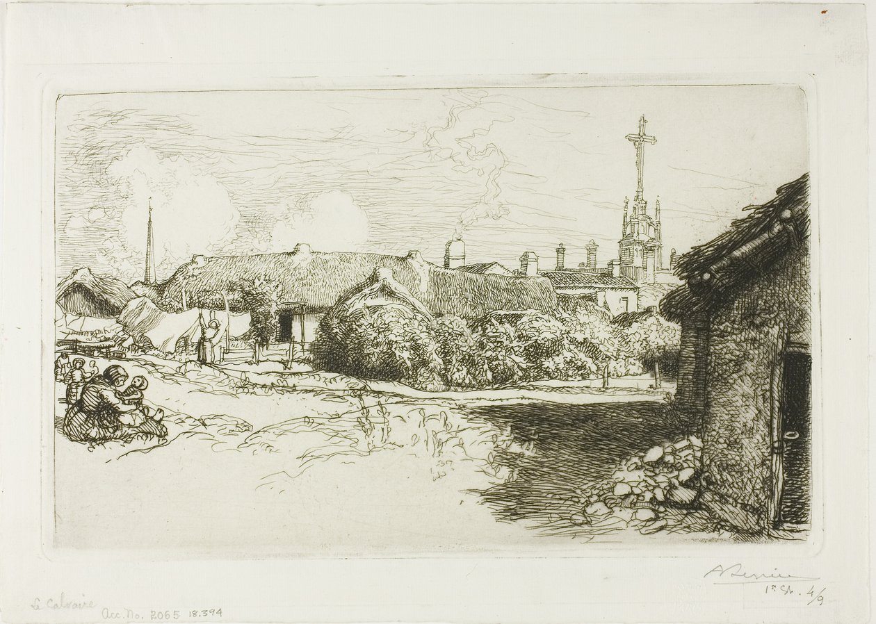 Utrpení od Louis Auguste Lepère