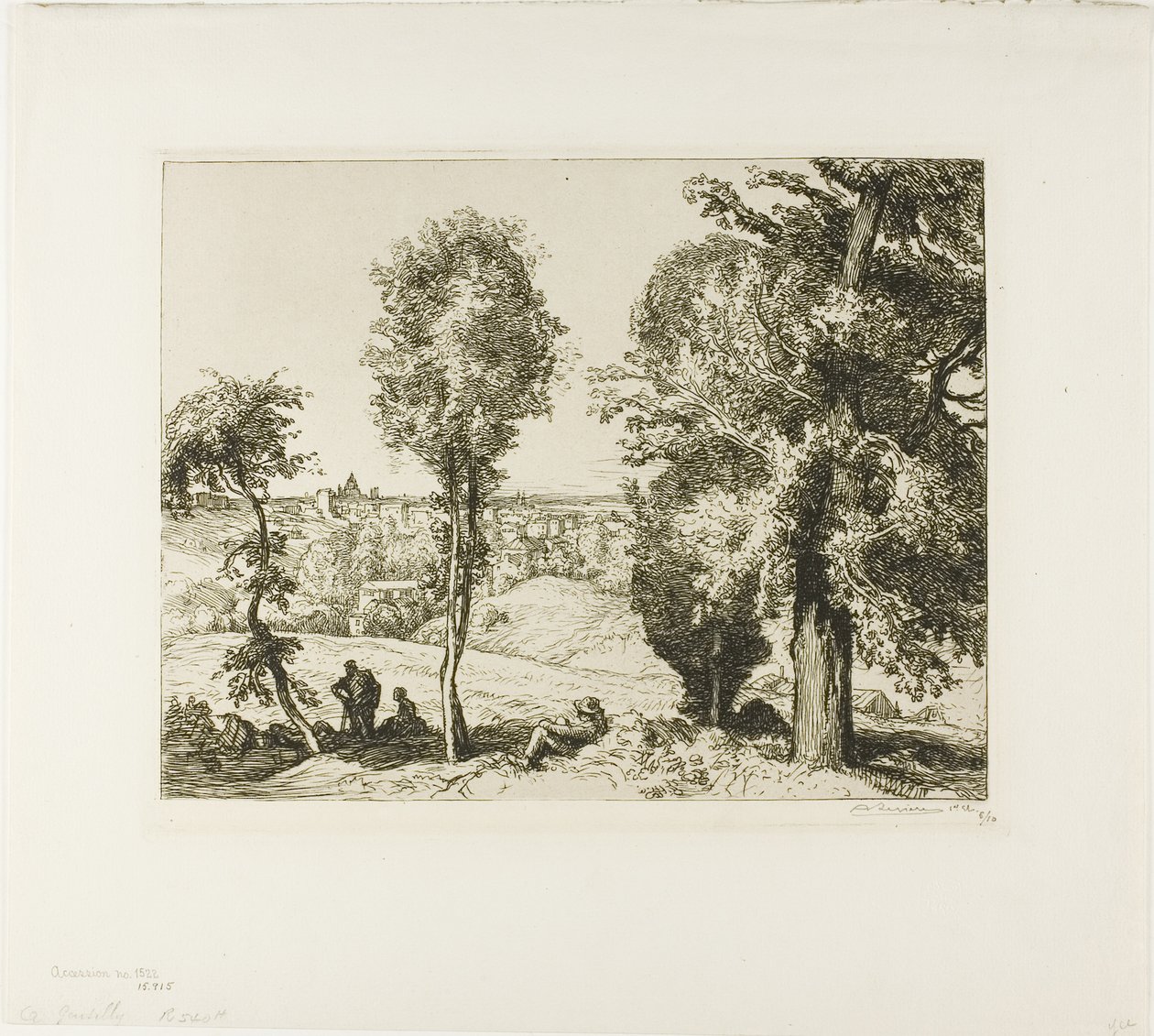 Do Gentilly od Louis Auguste Lepère