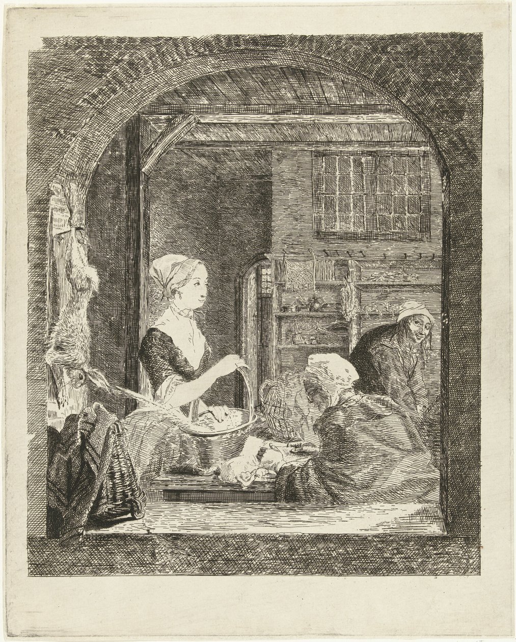 drůbežář od Louis Bernard Coclers