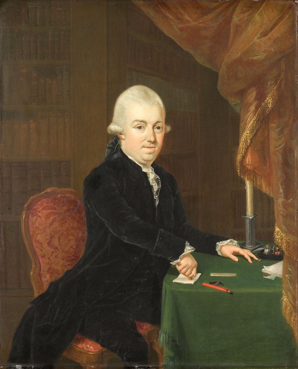 Holandština:  Jan Bernd Bicker (1746-1812) Portrét neznámého muže.[1]

Alternativní název(y): Bicker:  

Jan Bernd Bicker (1746-1812).[3]
 Portrét Jana Bernda Bickera (1746-1812), obchodníka a bankéře v Amsterdamu, v roce 1796 předsedy Národního shromážděn od Louis Bernard Coclers