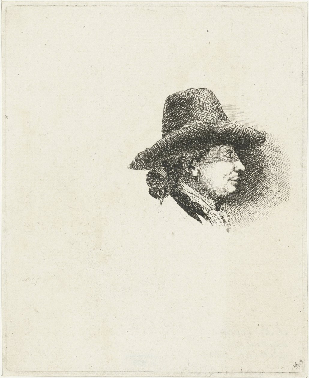 Studijní list s portréty Louise Bernarda Coclerse a jeho rodiny od Louis Bernard Coclers