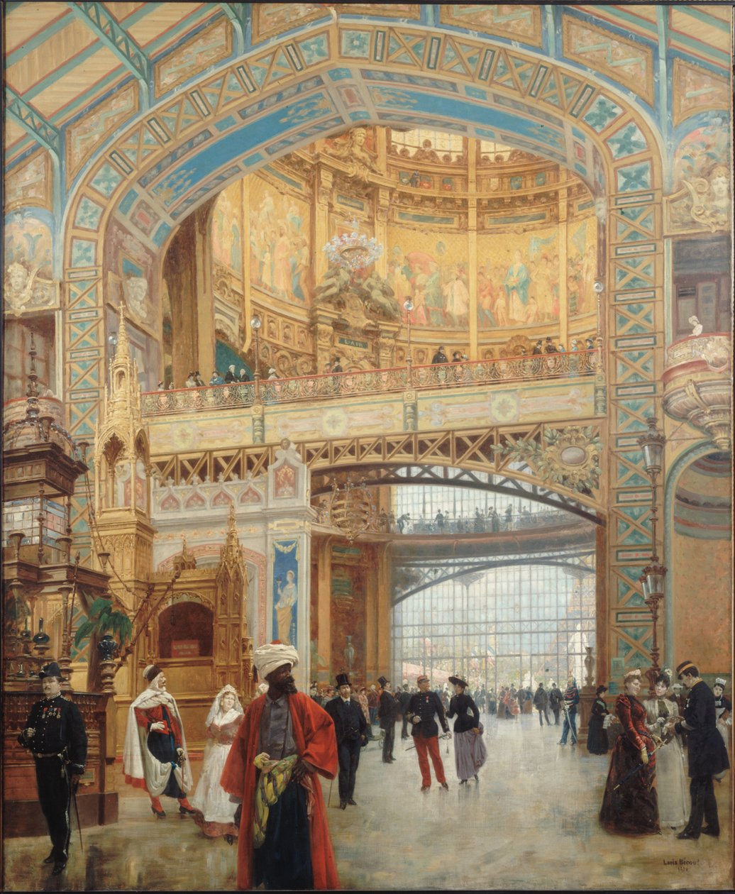 Galerie des machines na světové výstavě v Paříži 1889, 1890. od Louis Beroud