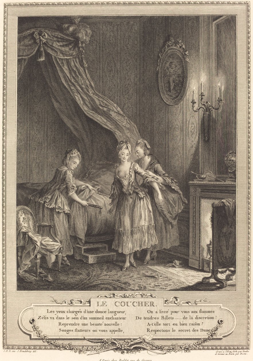 Před spaním od Louis Bosse after Sigmund Freudenberger