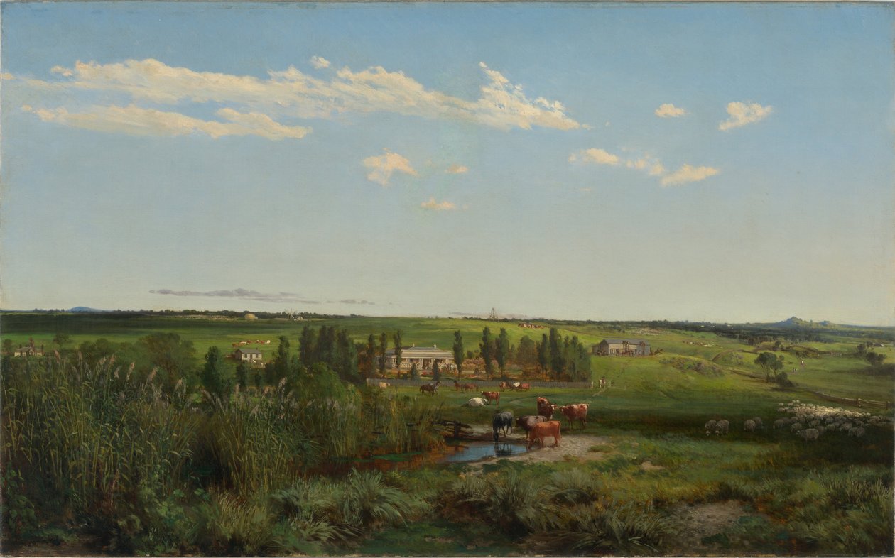Usedlost Mount Fyans, 1869 od Louis Buvelot